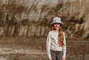 Meisjes Pullover van No Way Monday in de kleur Cream in maat 164.