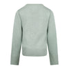 Meisjes Pullover van No Way Monday in de kleur Sage in maat 164.