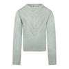 Meisjes Pullover van No Way Monday in de kleur Sage in maat 164.
