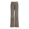 Meisjes Trousers wide leg van No Way Monday in de kleur Beige in maat 164.