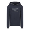 Jongens Sweater with hood van No Way Monday in de kleur Navy in maat 164.