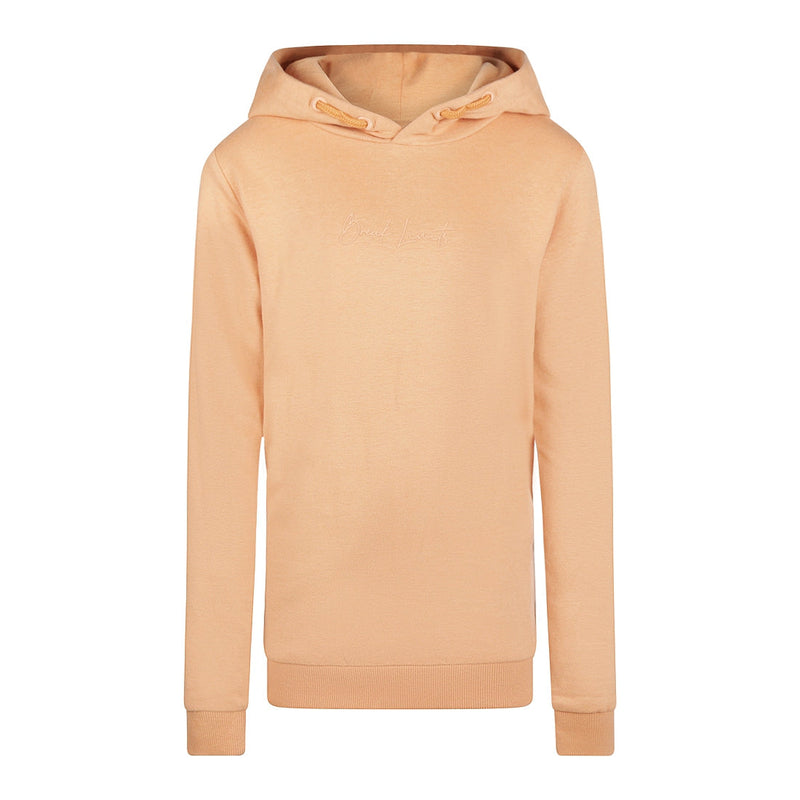 Jongens Sweater with hood van No Way Monday in de kleur Peach in maat 164.
