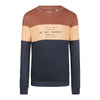 Jongens Sweater van No Way Monday in de kleur Navy in maat 164.