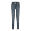 Jongens Jeans Skinny van No Way Monday in de kleur Blue jeans in maat 164.