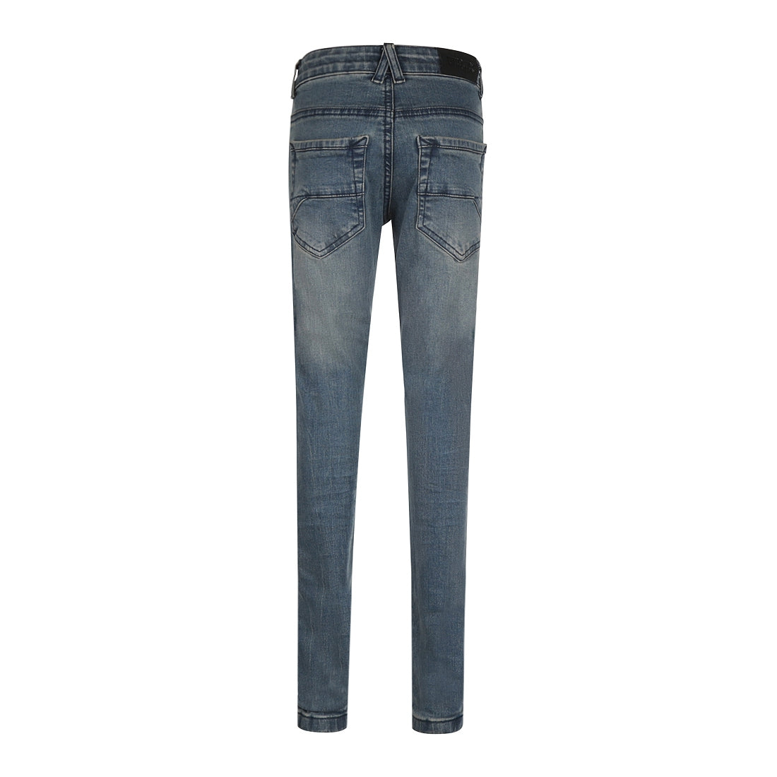Jongens Jeans Skinny van No Way Monday in de kleur Blue jeans in maat 164.