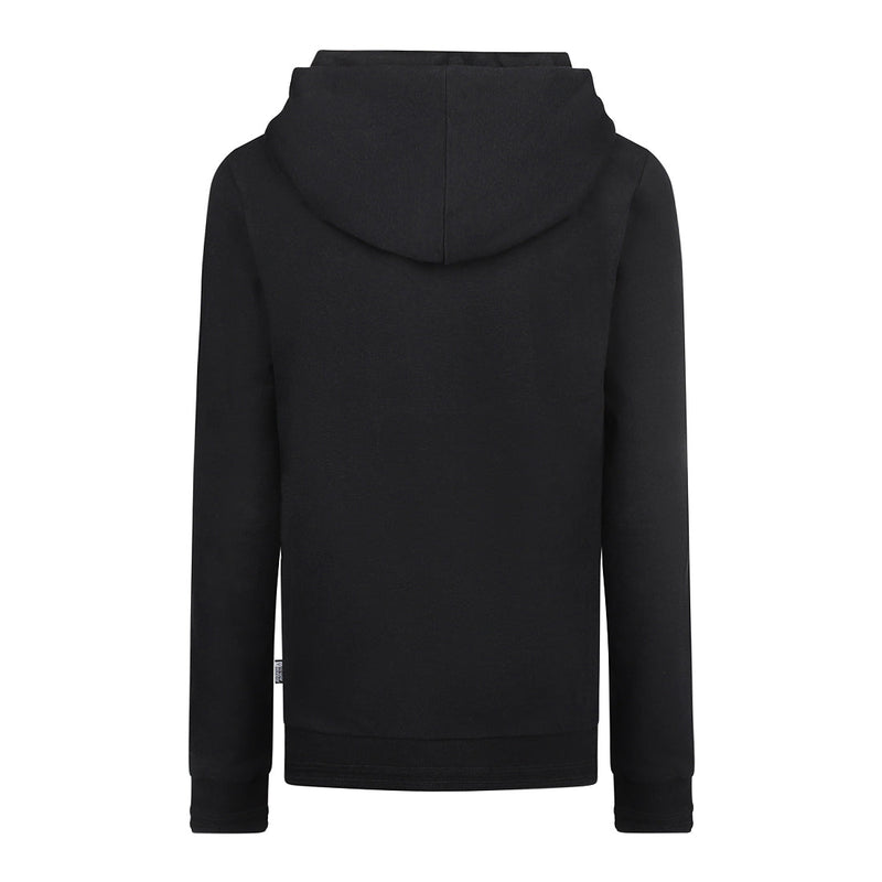 Jongens Sweater with hood van No Way Monday in de kleur Black in maat 164.