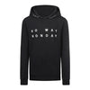 Jongens Sweater with hood van No Way Monday in de kleur Black in maat 164.