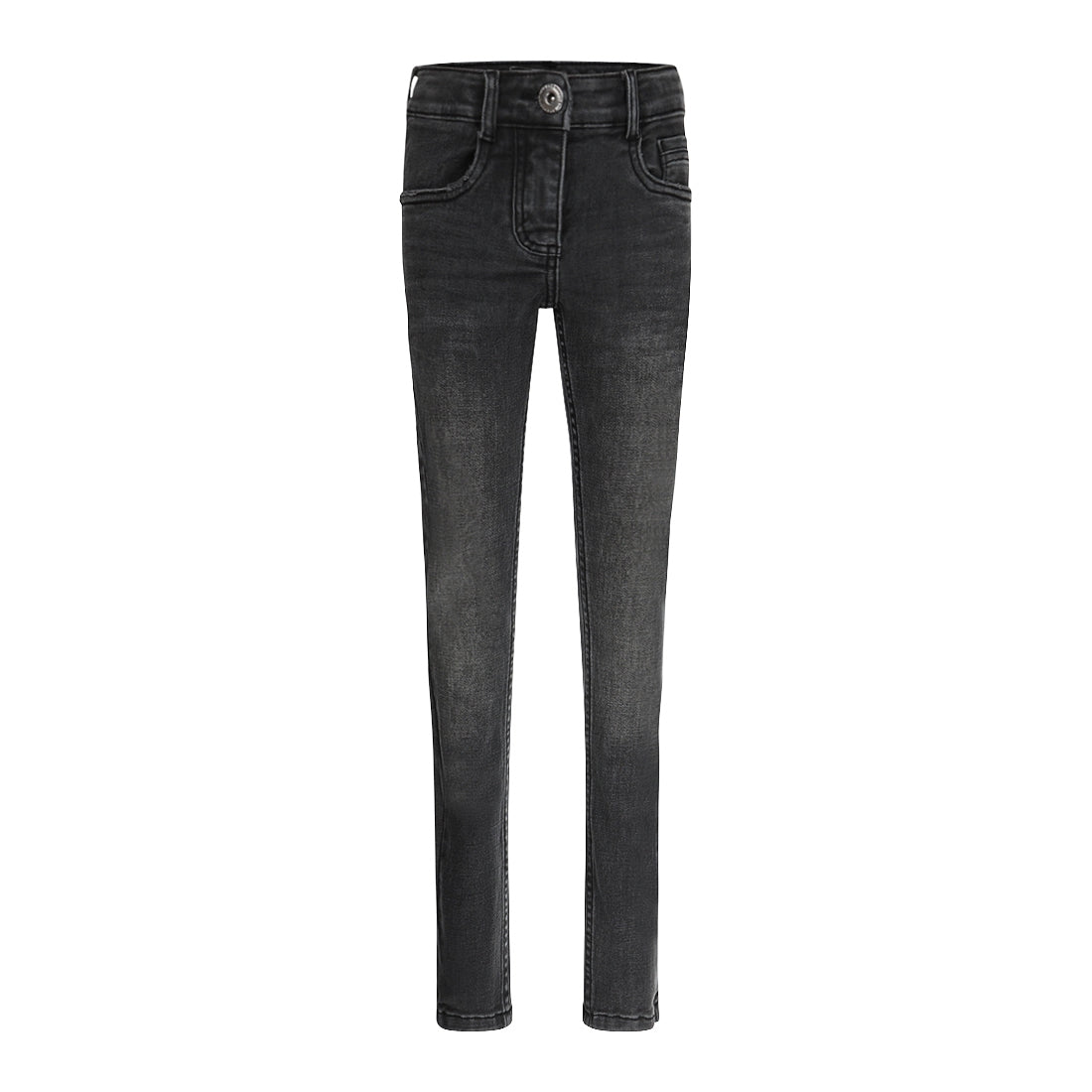 Jongens Jeans Skinny van No Way Monday in de kleur Black jeans in maat 164.
