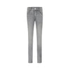 Jongens Jeans Skinny van No Way Monday in de kleur Grey jeans in maat 164.