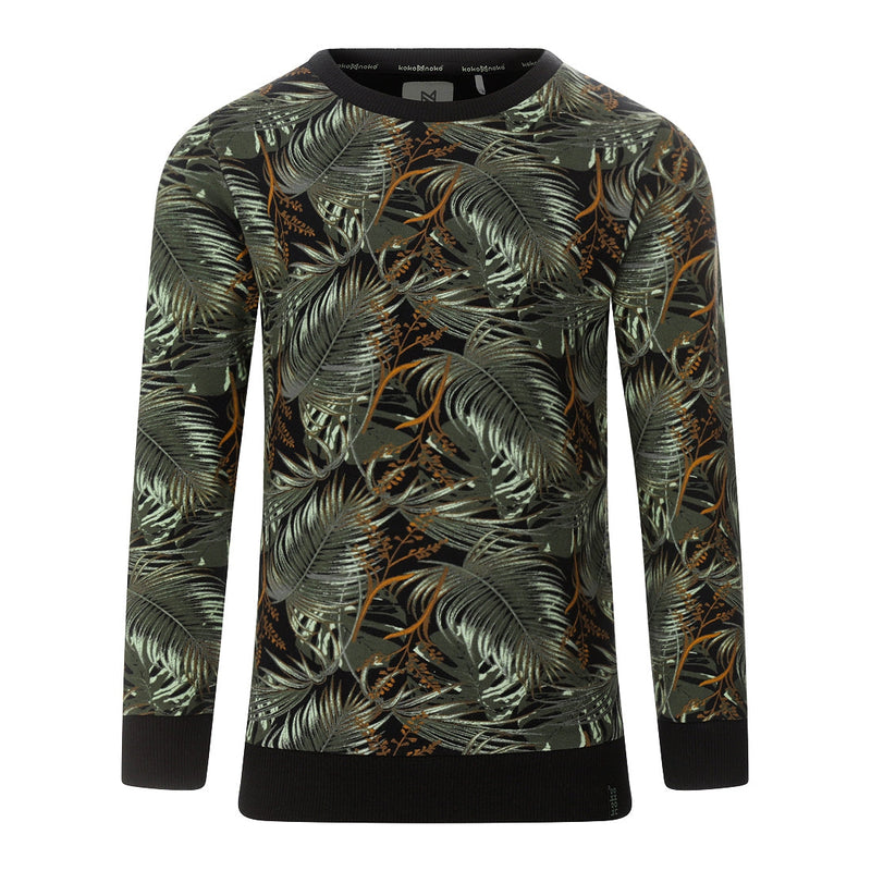Jongens Sweater van Koko Noko in de kleur Green in maat 128.