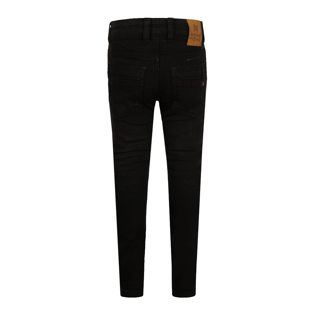 Jongens Jeans Skinny van Koko Noko in de kleur Black jeans in maat 128.