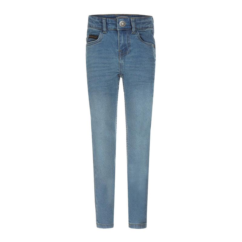 Jongens Jeans Skinny van Koko Noko in de kleur Blue jeans in maat 128.