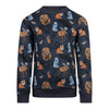 Jongens Sweater van Koko Noko in de kleur Dark blue in maat 128.