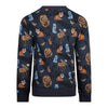 Jongens Sweater van Koko Noko in de kleur Dark blue in maat 128.