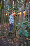 Jongens Sweater with hood van Koko Noko in de kleur Faded blue in maat 128.