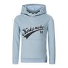 Jongens Sweater with hood van Koko Noko in de kleur Faded blue in maat 128.