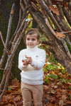 Meisjes Pullover van Koko Noko in de kleur White in maat 128.