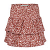 Meisjes Skirt van Koko Noko in de kleur Brique red in maat 128.