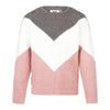 Meisjes Pullover van Koko Noko in de kleur Dusty pink in maat 128.