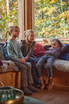 Meisjes Longsleeve van Koko Noko in de kleur Brown in maat 128.