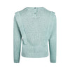 Meisjes Sweater van Koko Noko in de kleur Dusty blue in maat 128.