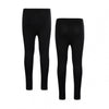 Meisjes Legging 2-pack van Koko Noko in de kleur Black in maat 128.