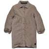 Meisjes Dress SARAH W211 van Little Levv in de kleur Brown Taupe in maat 116.