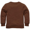 Jongens Sweater SERGE W212 van Little Levv in de kleur Rust in maat 116.