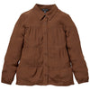 Meisjes Blouse SHANTI W212 van Little Levv in de kleur Rust in maat 116.