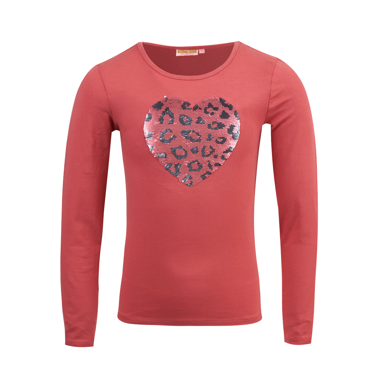 Someone T-Shirt Long Sleeves Someone Old Pink