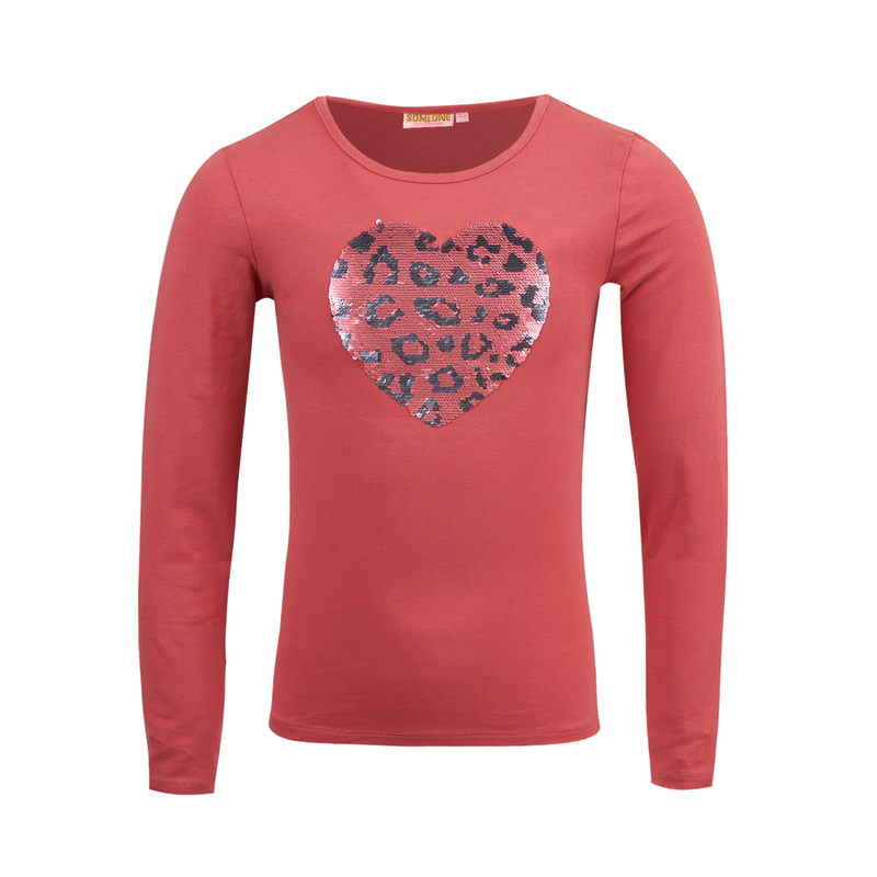 Someone T-Shirt Long Sleeves Someone Old Pink