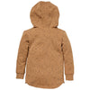 Jongens Sweater SILAS W212 van Little Levv in de kleur AOP Brown Sand Paint in maat 116.