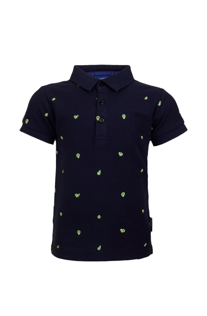 Someone Polo Short Sleeves SMILEY-SB-05-C
