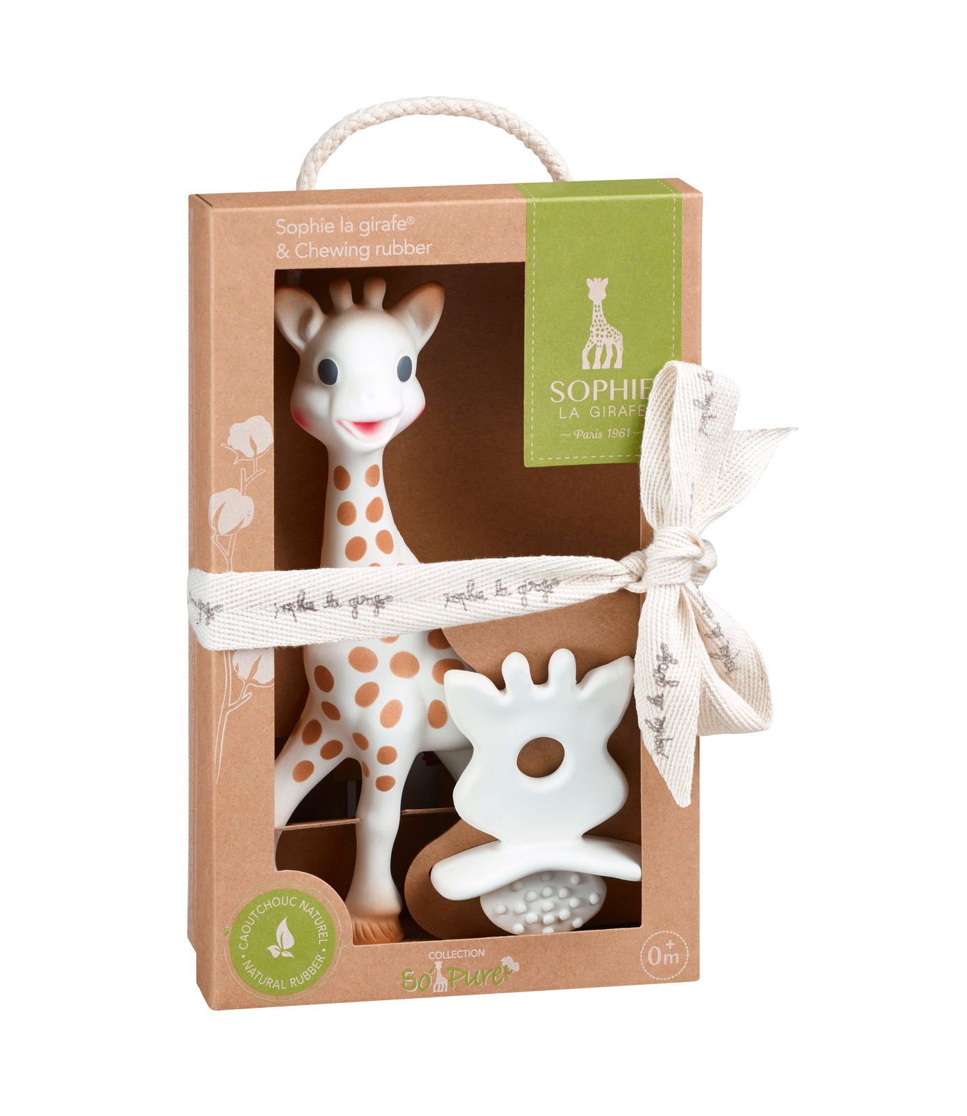 Kleine Giraf - Set Sophie de giraf + bijtspeentje