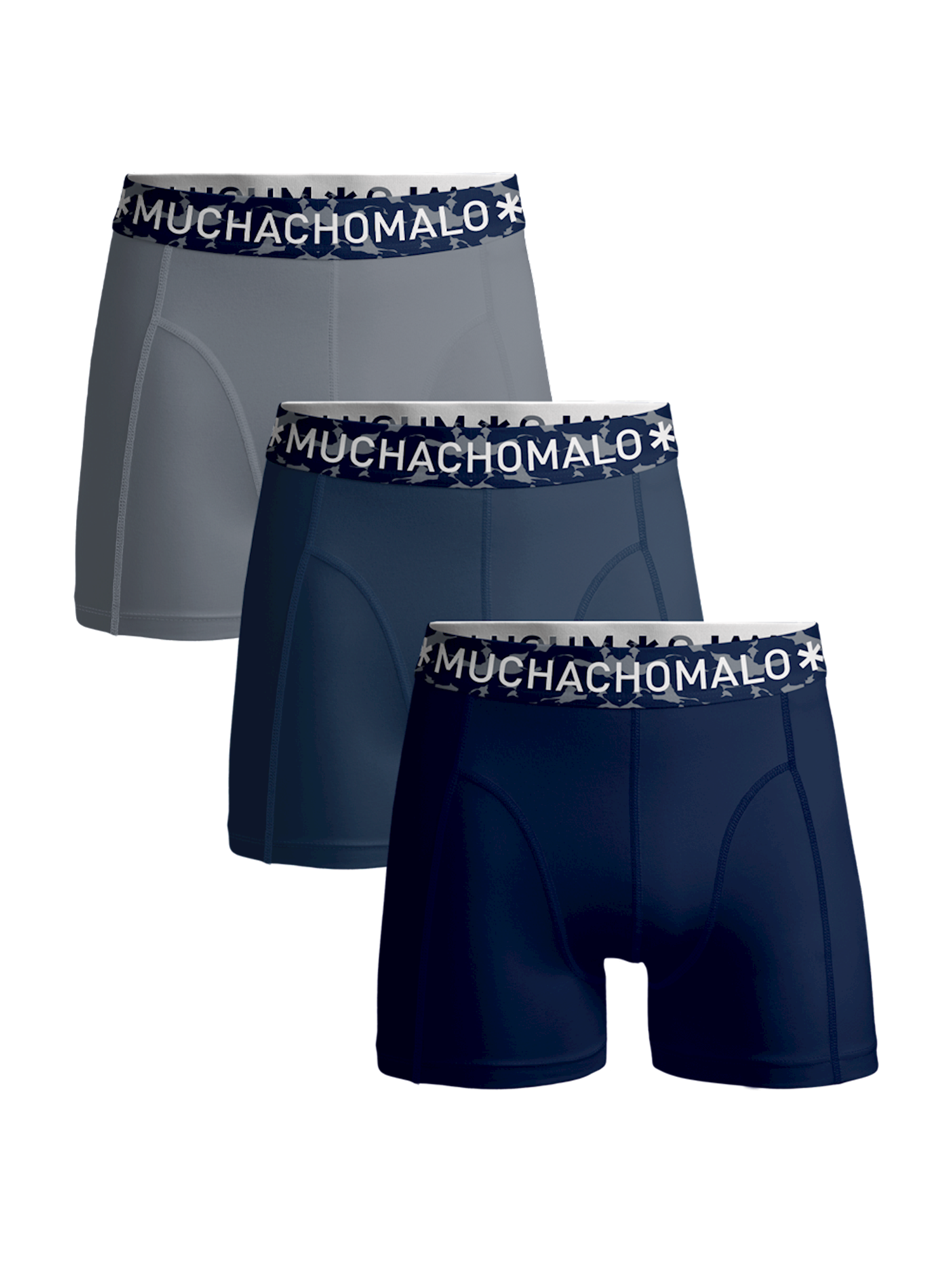Muchachomalo Boxer 3-pack Solid 470