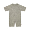 Lässig LSF Short Sleeve Sunsuit Strokes olive