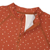 Lässig LSF Short Sleeve Sunsuit Speckles rust