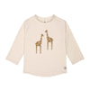 Lässig LSF Long Sleeve Rashguard Giraffe offwhite