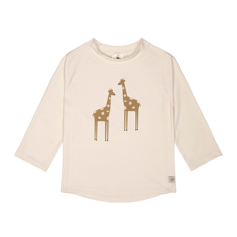 Lässig LSF Long Sleeve Rashguard Giraffe offwhite