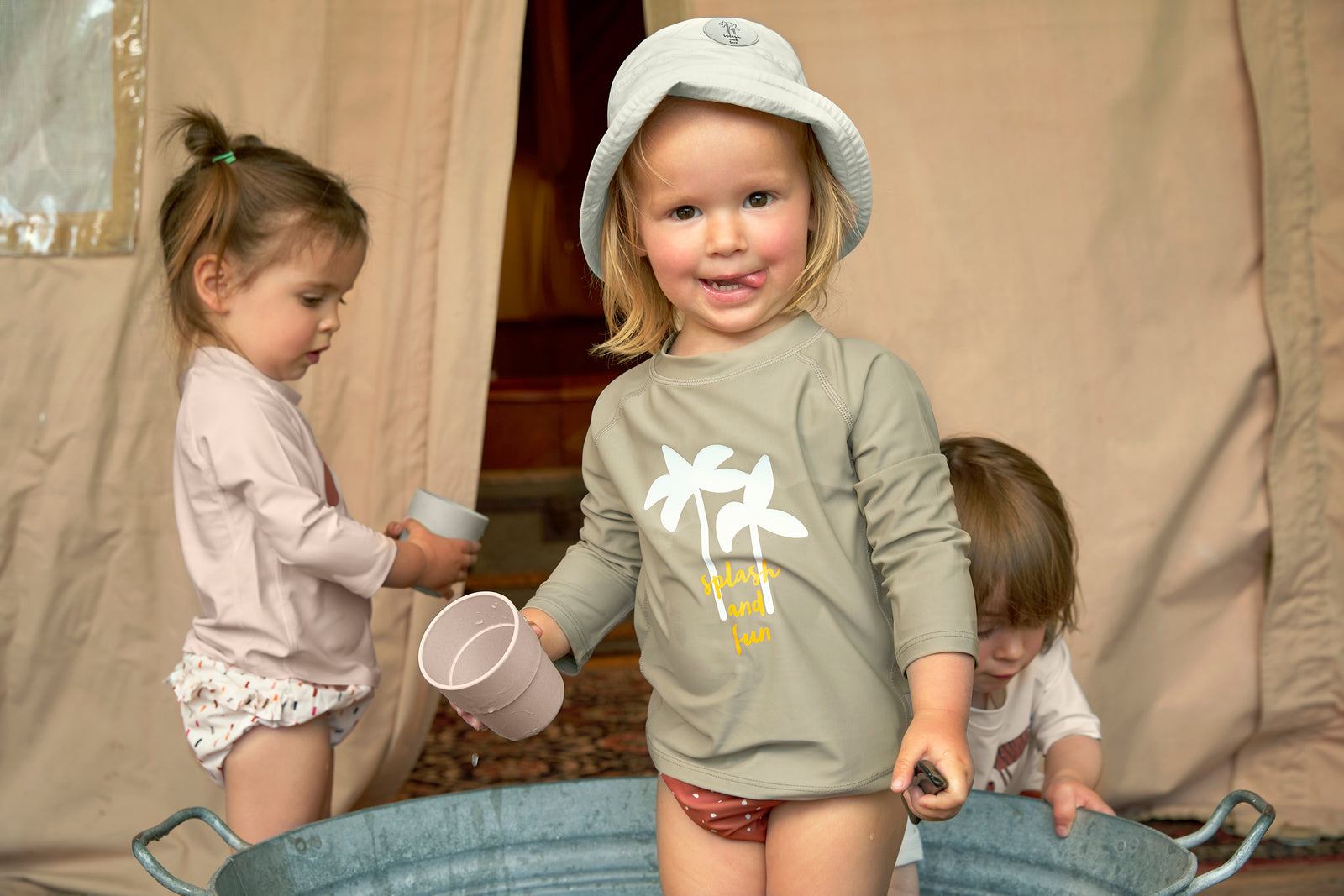 Lässig LSF Sun Protection Fishing Hat offwhite