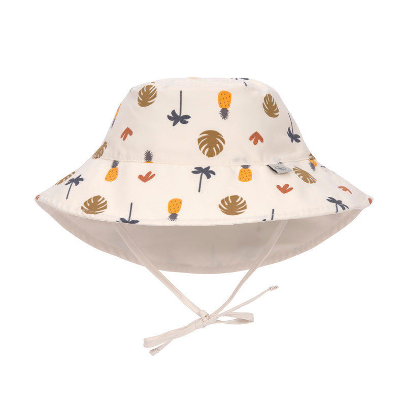 Lässig LSF Sun Protection Bucket Hat Botanical offwhite