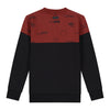 Skurk Sweater Sep Bordeaux AOP