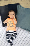 Baby, Neon Oranje, 86, Feetje,  T-shirt, €10-€15