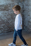 Sturdy Power stretched bleached denim