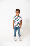 Sturdy T-shirt AOP Sneakers - Playground