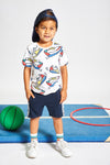 Sturdy T-shirt AOP Sneakers - Playground