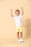 Sturdy T-shirt AOP - Smile & Wave
