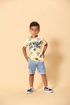 Sturdy T-shirt AOP - Smile & Wave