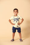 Sturdy T-shirt AOP - Smile & Wave