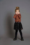 Jubel Pailetten Rok - Blushing Zebra